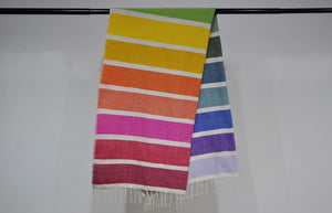 
                  
                    Load image into Gallery viewer, HOSENA HAMMAM TOWEL - Versatile. Elegant. Handmade in Ethiopia.
                  
                