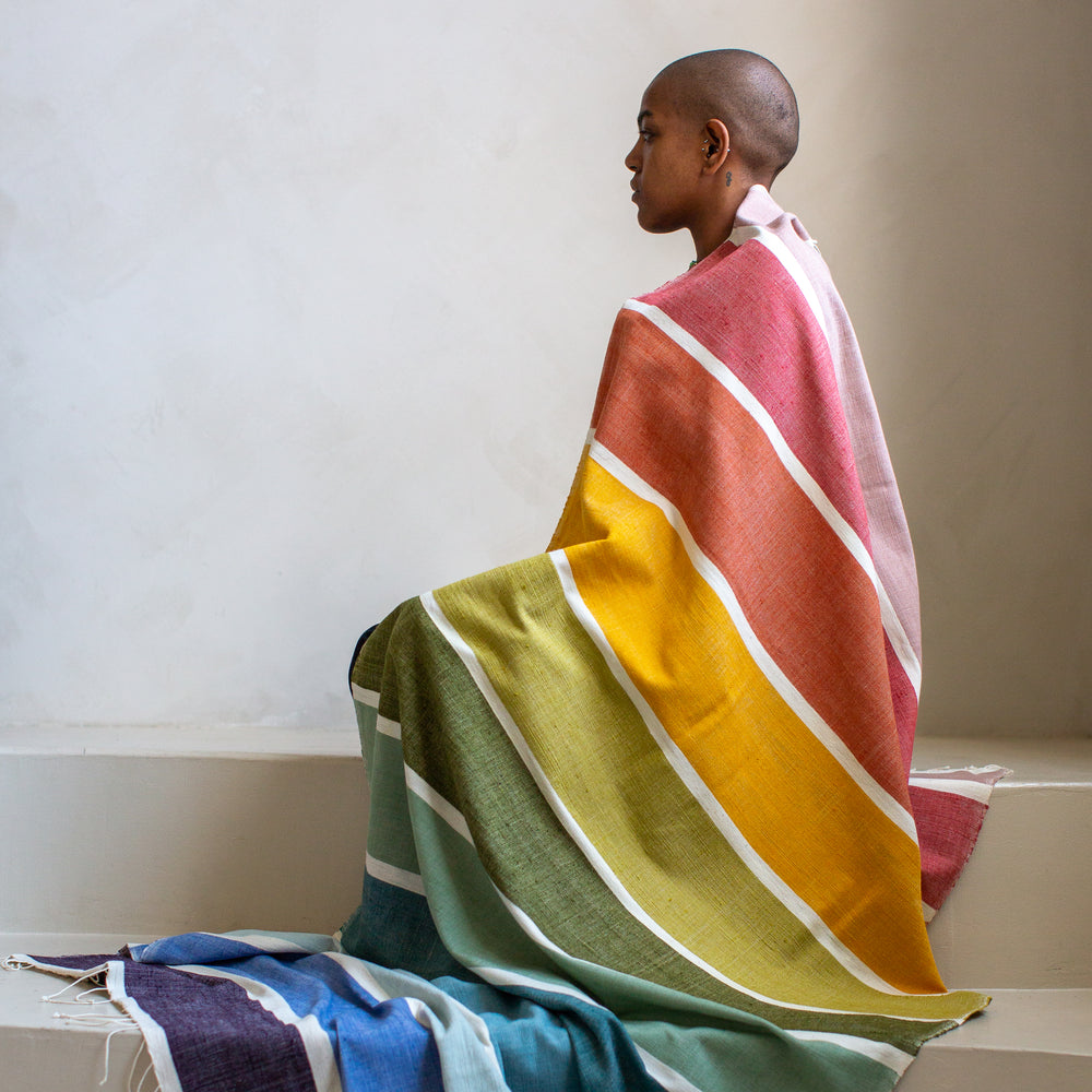 
                  
                    Load image into Gallery viewer, HOSENA HAMMAM TOWEL - Versatile. Elegant. Handmade in Ethiopia.
                  
                