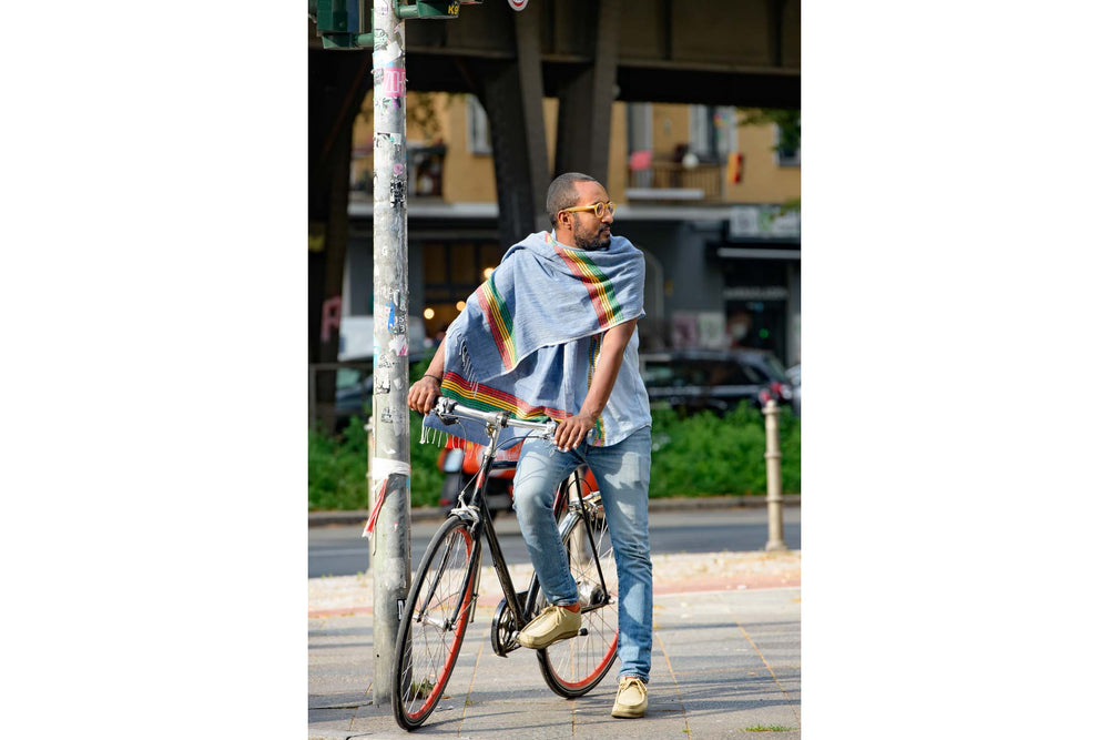 
                  
                    Load image into Gallery viewer, BAHIR DAR SHAWL
                  
                