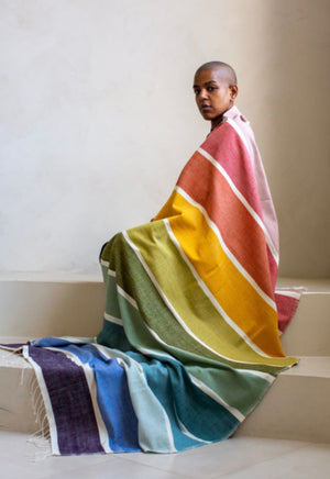 
                  
                    Load image into Gallery viewer, HOSENA HAMMAM TOWEL - Versatile. Elegant. Handmade in Ethiopia.
                  
                
